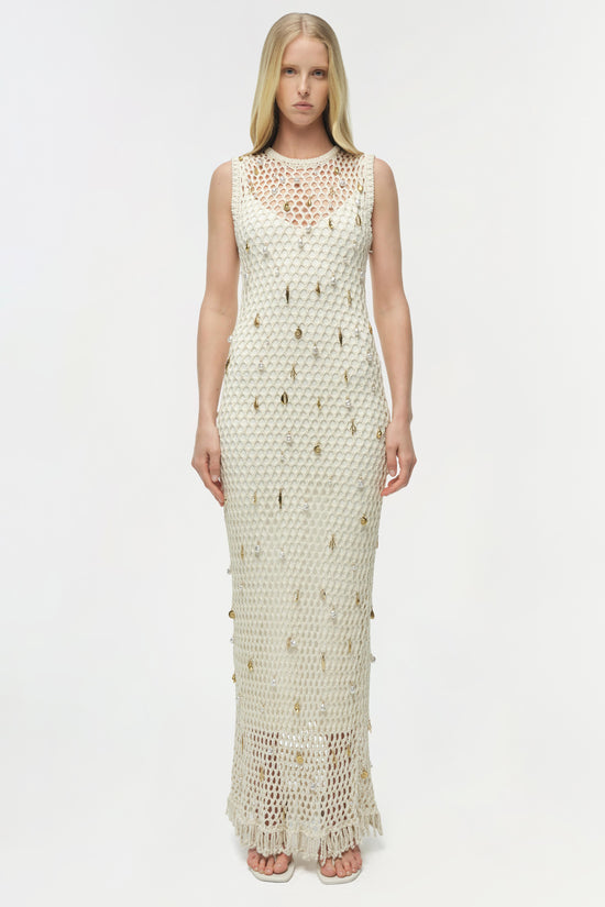 Coralia Knit Charmed Midi Dress