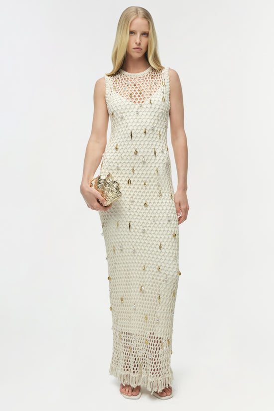 Coralia Knit Charmed Midi Dress