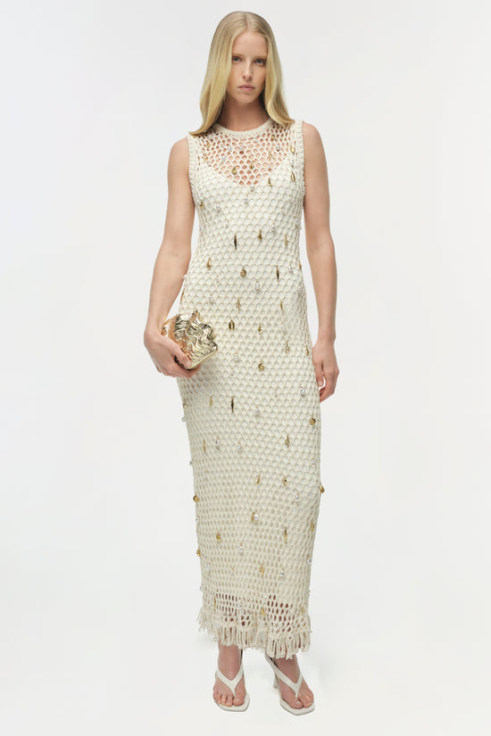 Coralia Knit Charmed Midi Dress