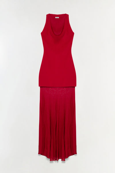 Xena Knit Combo Maxi Dress – SIMKHAI