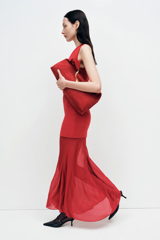 Xena Knit Combo Maxi Dress