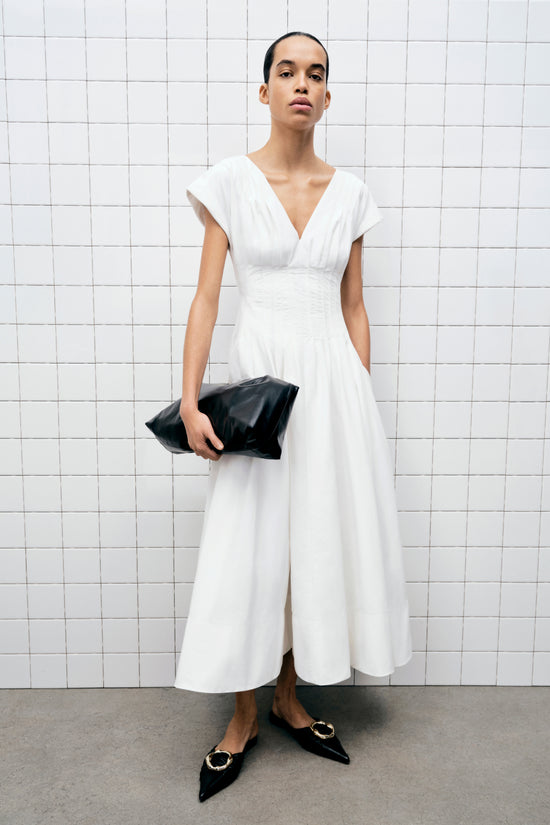 Nina Cotton Midi Dress