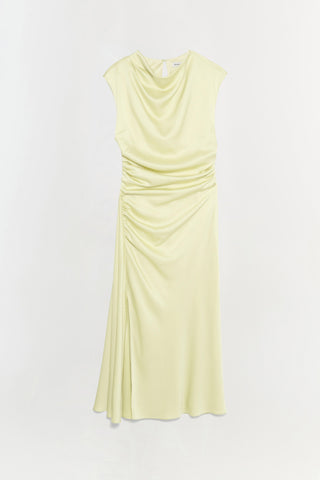 Burke Satin Midi Dress