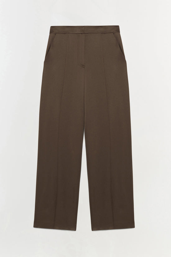 Kyra Satin Wide Leg Pant