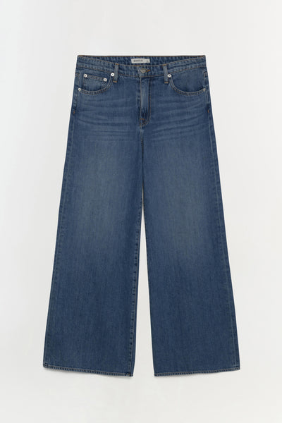 SIMKHAI BLUE コットン デニム Arlo Wide Leg Jean – SIMKHAI