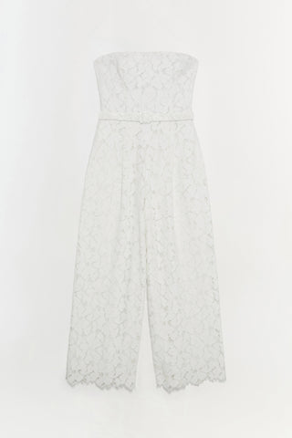Rebecca Lace Strapless Jumpsuit