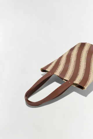Talia Contrast Bucket Bag