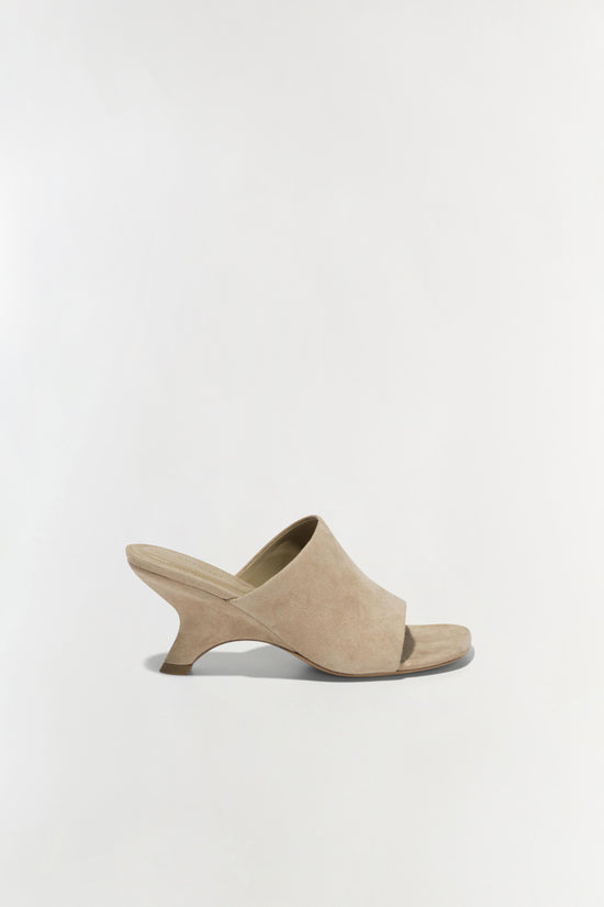 Shadow Mule Suede Sandal