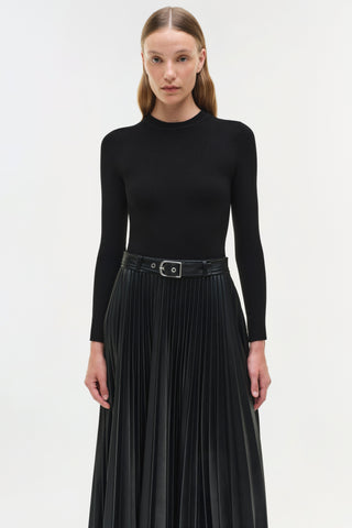 Abilene Knit Combo Midi Dress