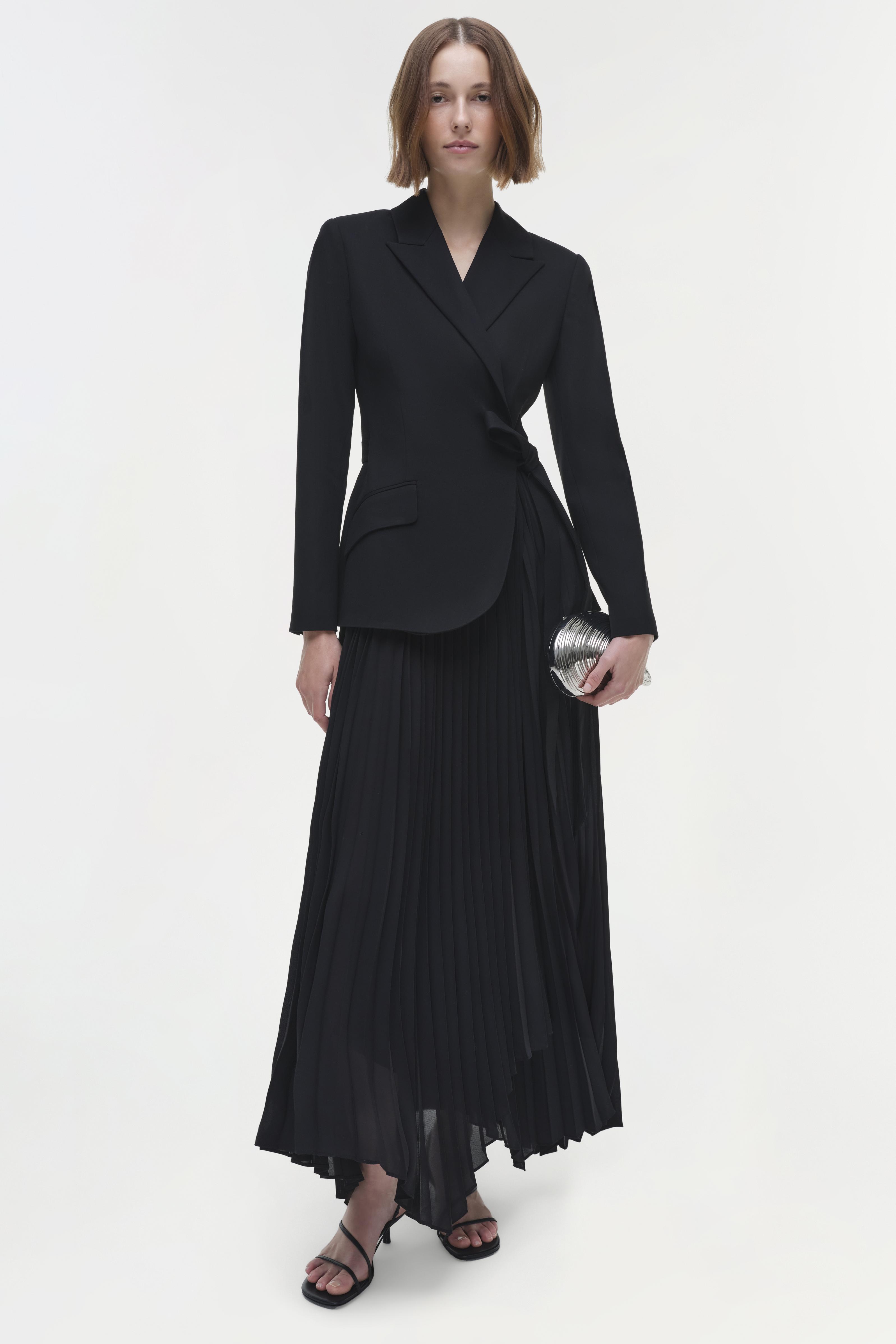 SIMKHAI Women's Ambretta Blazer Dress - Black