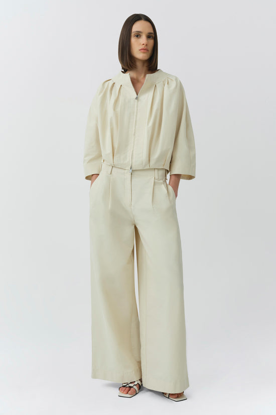 Leroy Pleated Wide Leg Pant