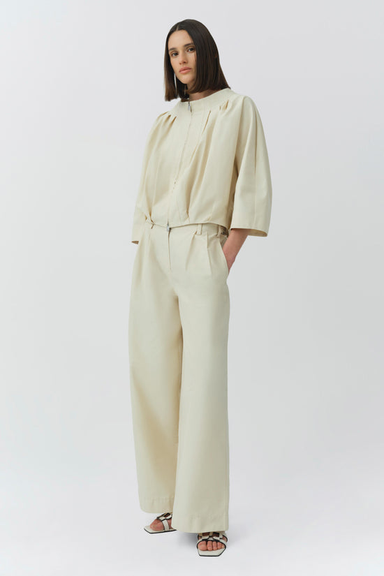 Leroy Pleated Wide Leg Pant