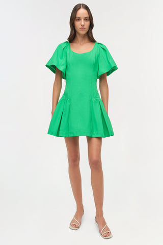 Hattie Cotton Faille Mini Dress