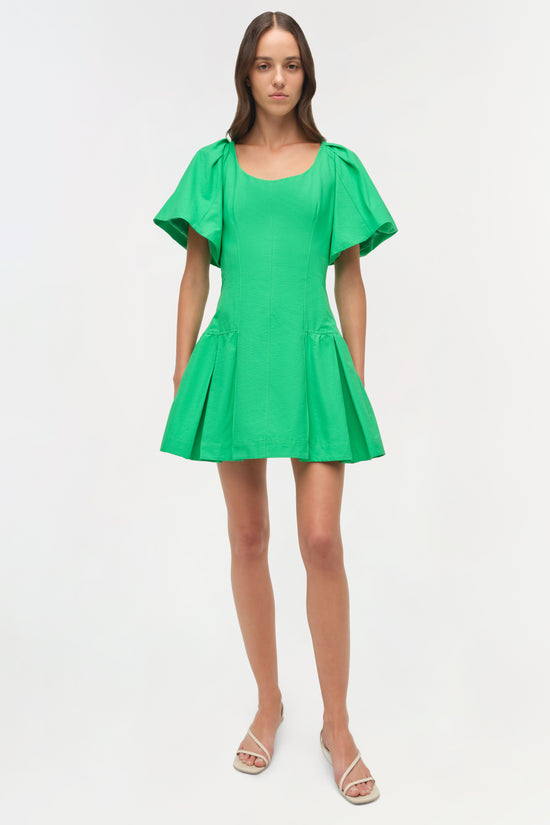 Hattie Cotton Faille Mini Dress