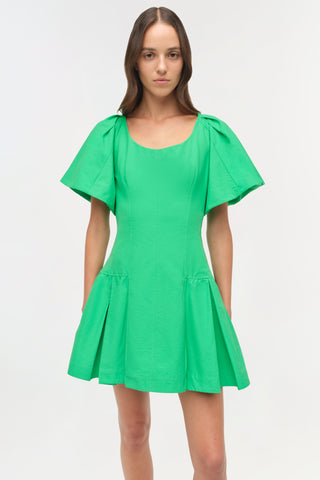 Hattie Cotton Faille Mini Dress