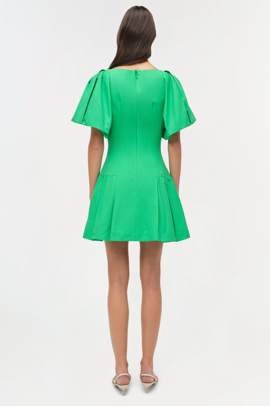 Hattie Cotton Faille Mini Dress