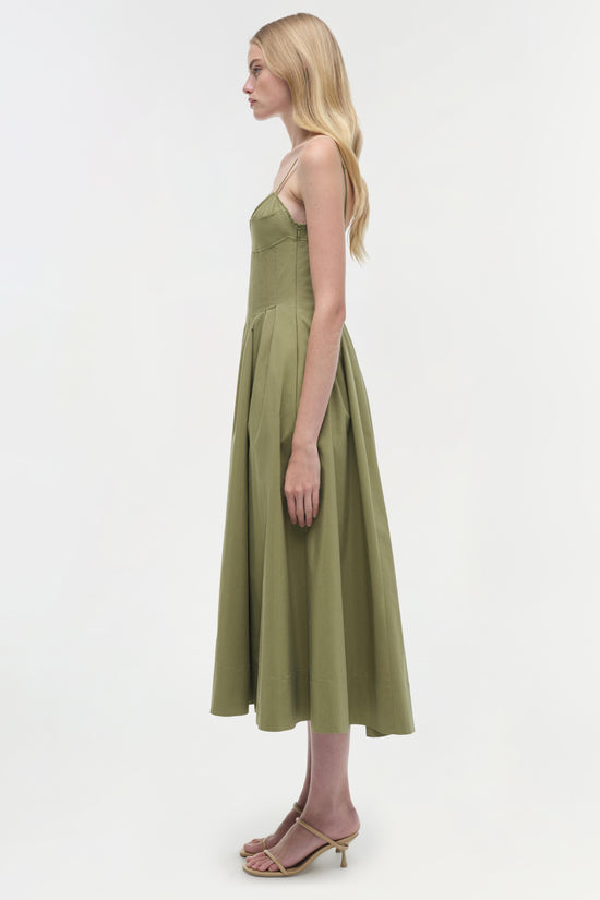 Kittiya Cotton Midi Dress