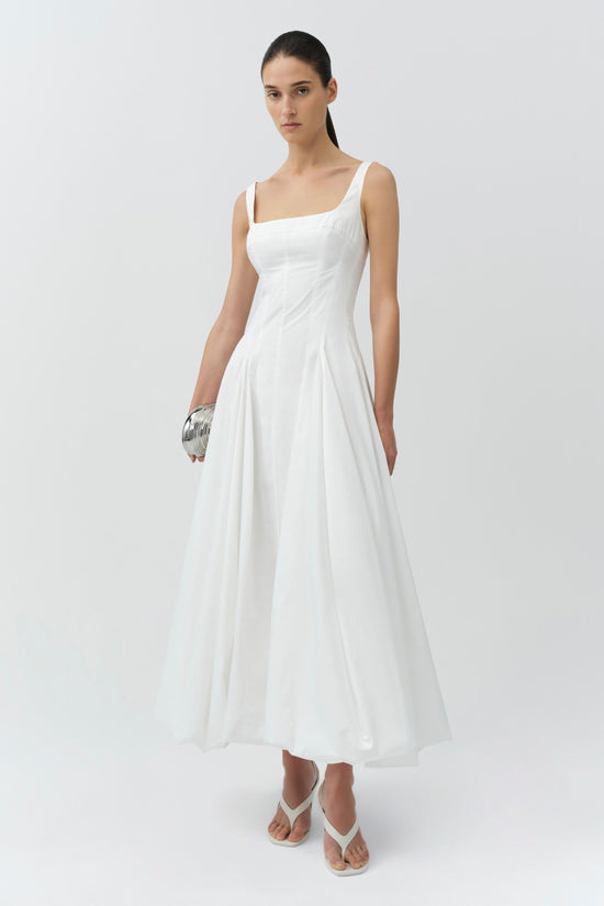 Hally Cotton Midi Dress