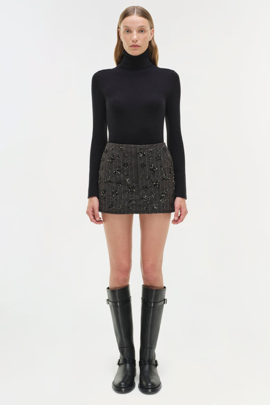 Blaire Embellished Mini Skirt