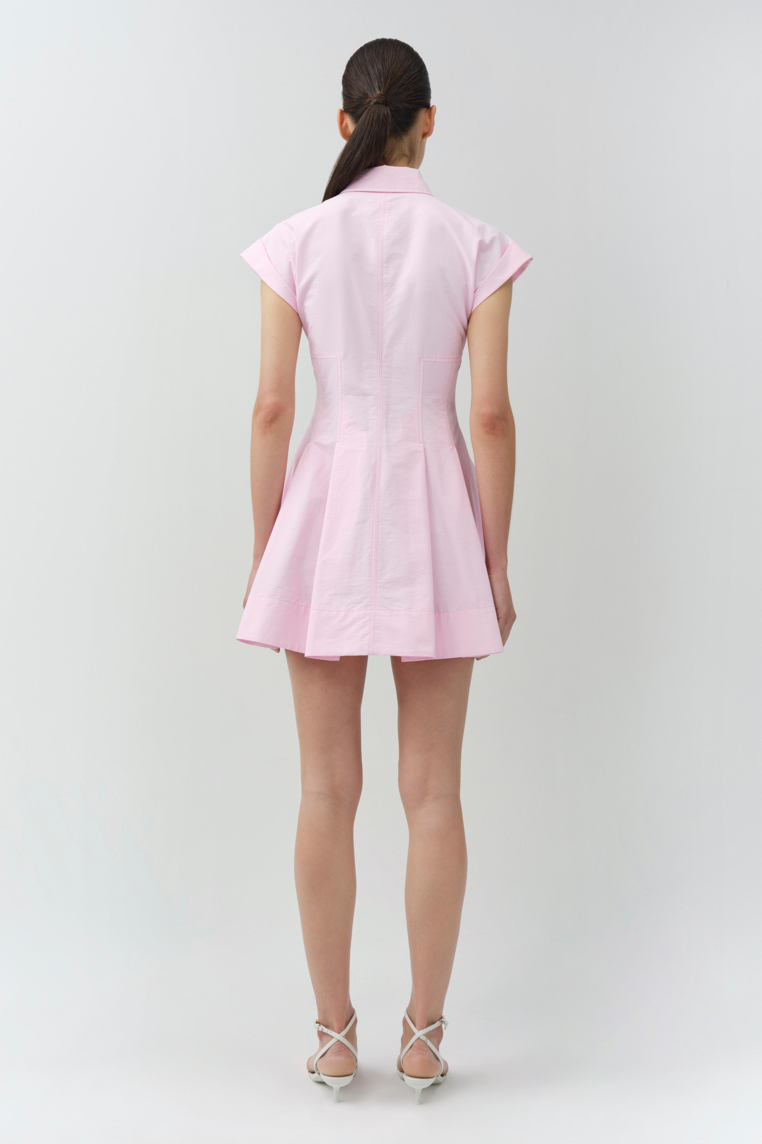 cambridge shirt mini dress EVEREVE Women's Perry Mini Dress, Size Small, Olive Green, Cotton