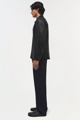 Gibson Leather Shirt Jacket