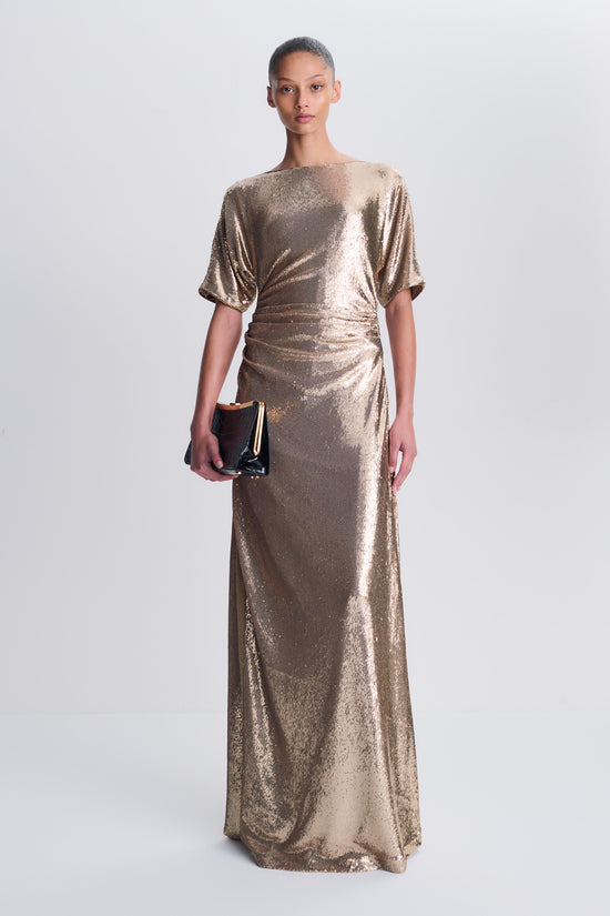 Coralie Sequin Gown