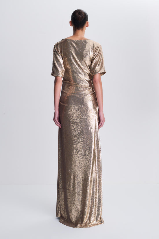 Coralie Sequin Gown