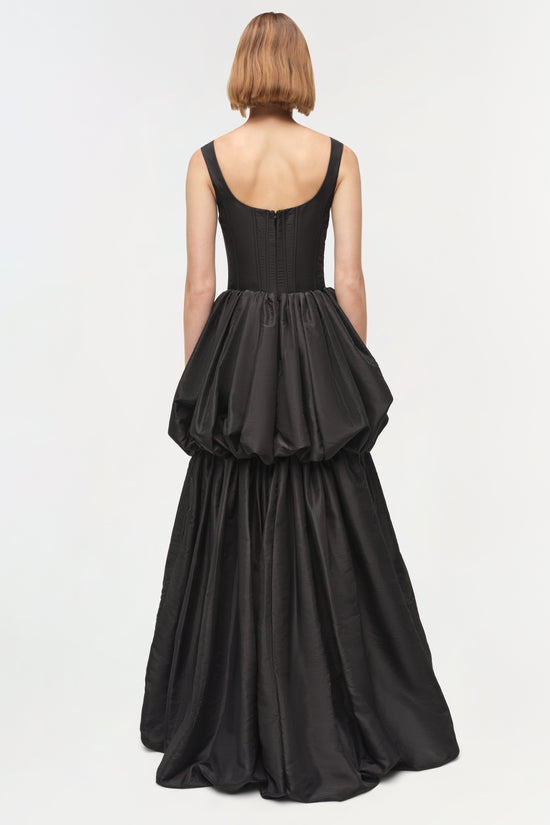 Tabitha Taffeta Tiered Bubble Dress