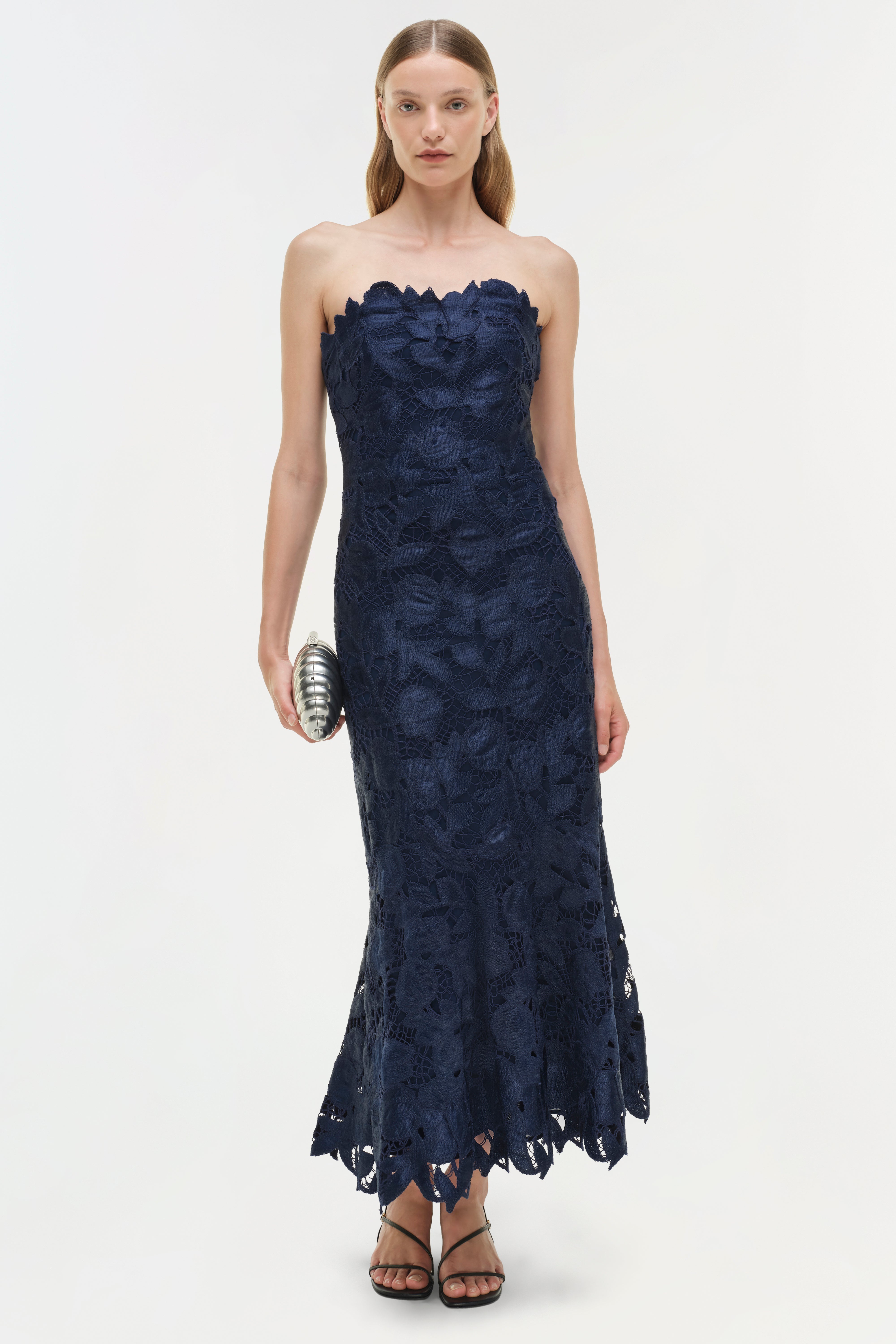 Valletta Strapless Embroidered Dress Valletta Strapless Embroidered Dress