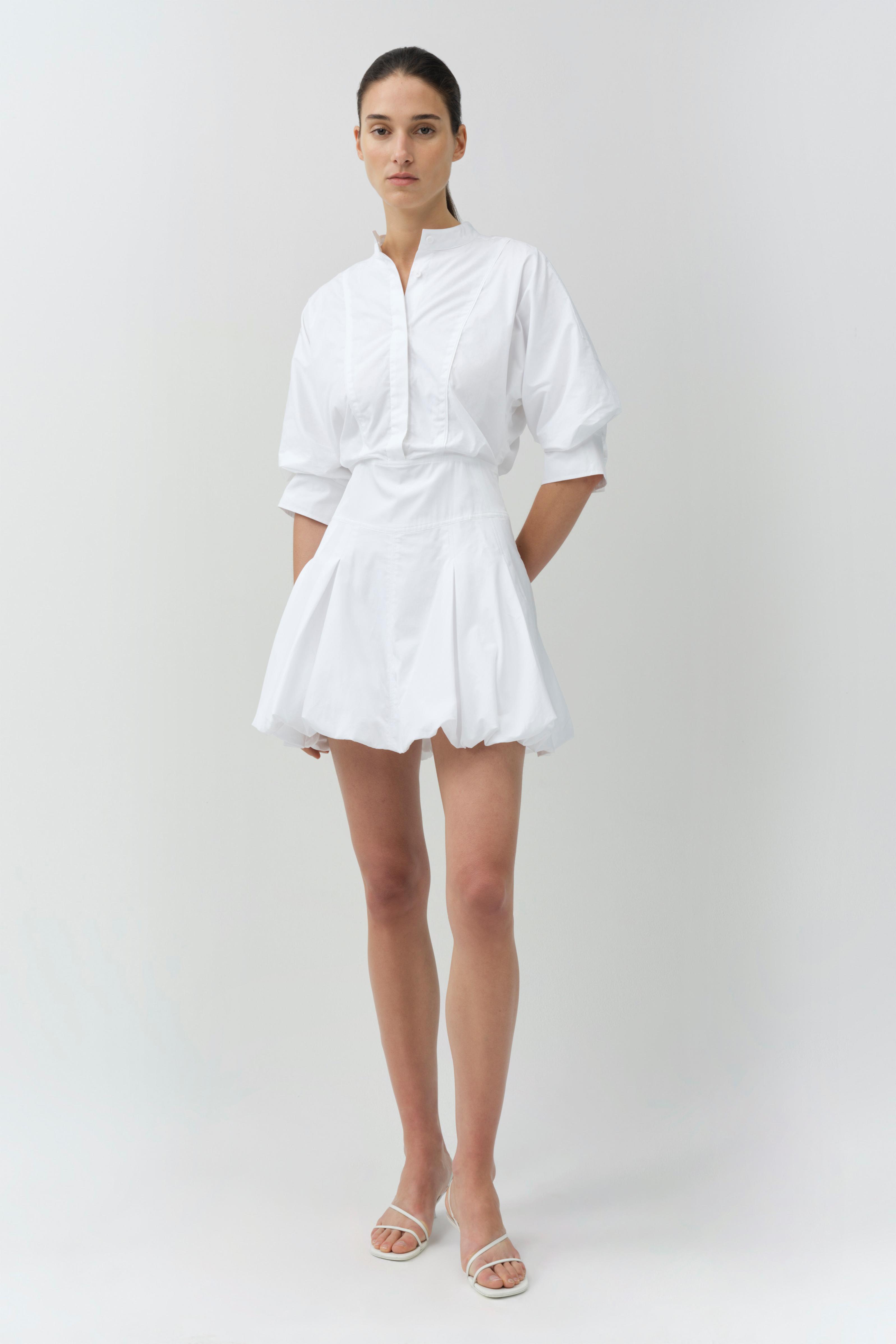 cotton bubble dress Floral Bubble Hem Dress