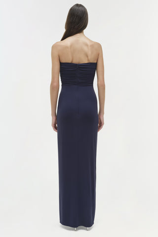Emma Jersey Strapless Gown