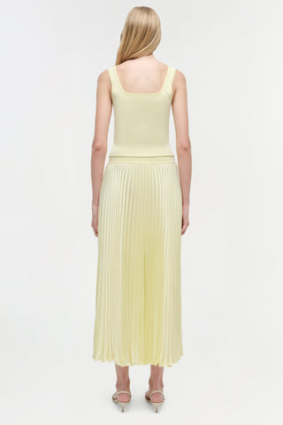 Melanie Pleated Midi Skirt