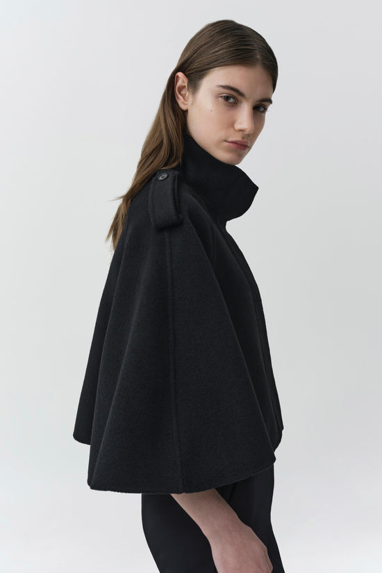 Yara Wool Cape Jacket