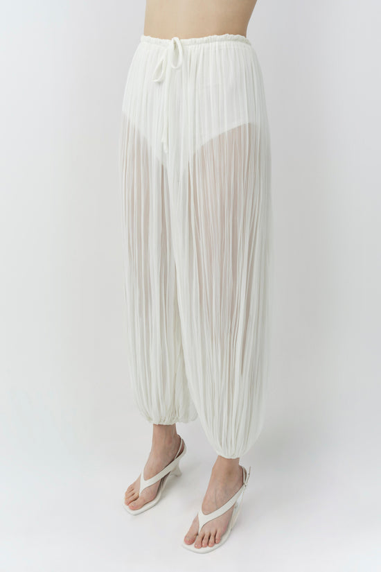 Afton Crinkle Jersey Balloon Pant