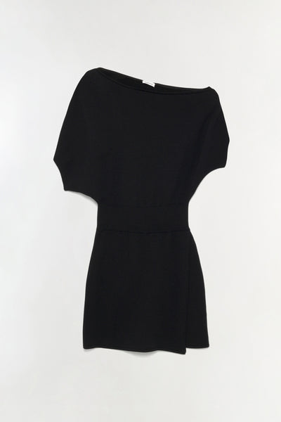 simkhai black mini dress Simkhai Women's Cleo Balloon Pintuck Mini Dress - Black main image 0