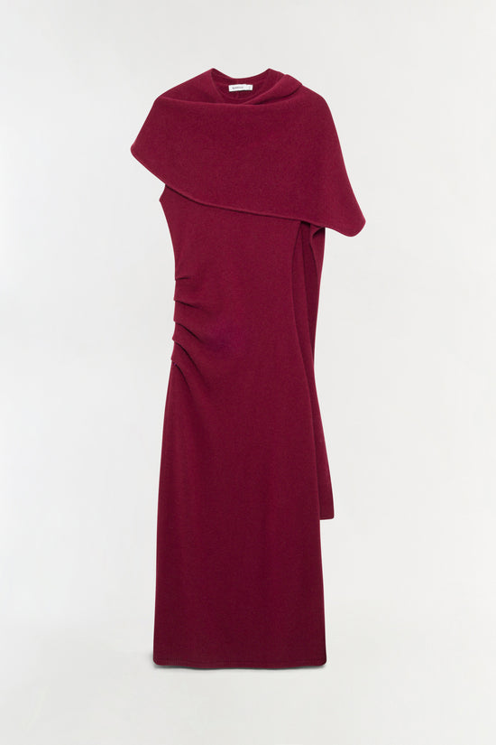 Hathaway Wool Cashmere Midi Dress