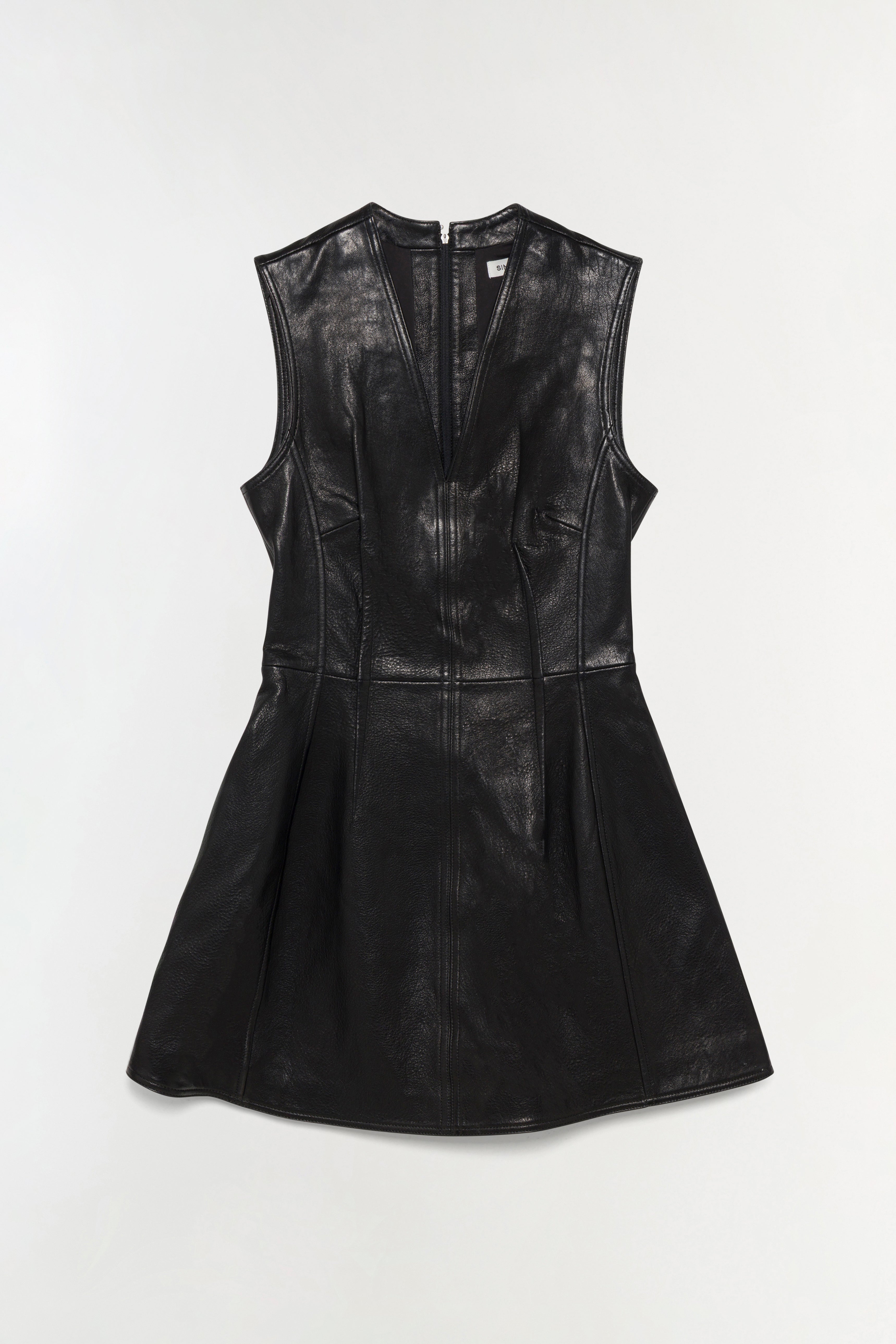 Juliette Leather Mini Dress SIMKHAI Juliette Leather Mini Dress SIMKHAI