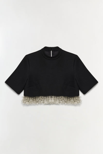 Jalen Embellished Cropped Top – SIMKHAI