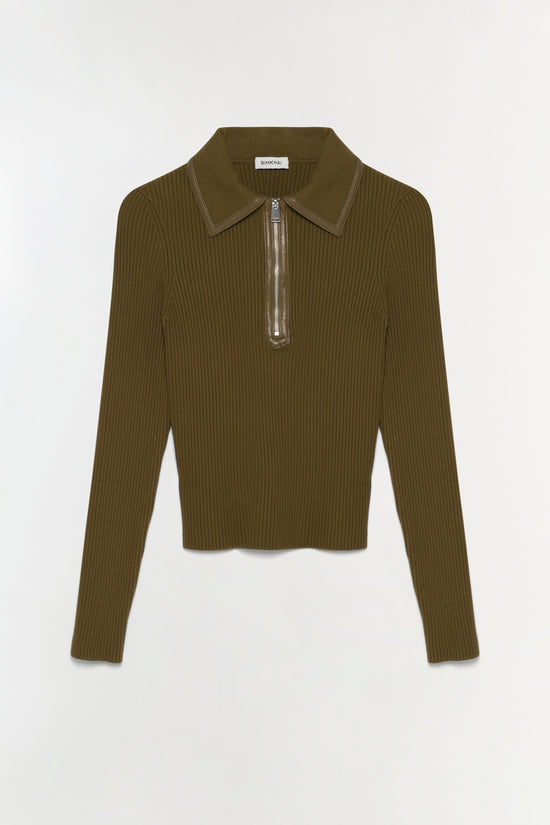 Livana Knit Combo Top