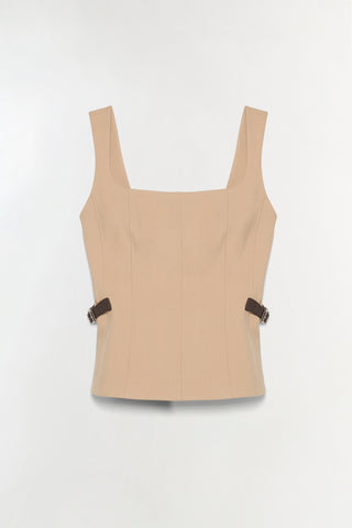 Windsor Belted Top