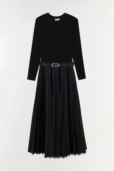 Abilene Knit Combo Midi Dress – SIMKHAI