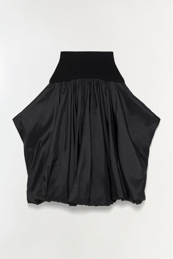 Corinn Taffeta Knit Midi Skirt