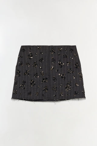 Blaire Embellished Mini Skirt