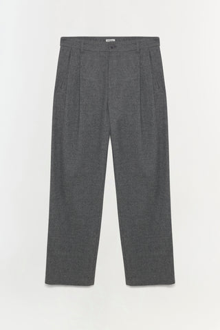 Falcon Pleated Wide Leg Pants