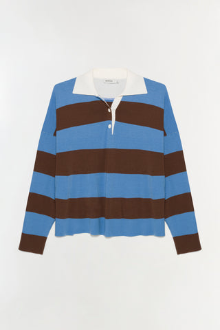 Carson Knit Rugby Polo