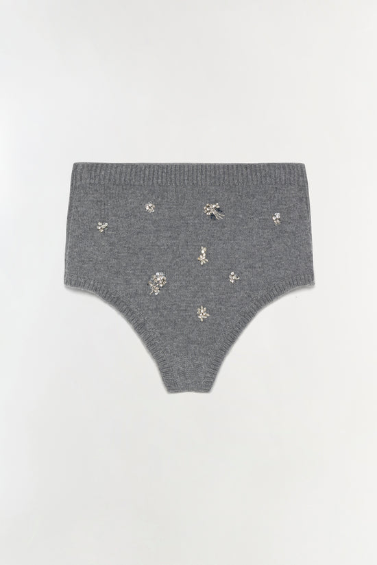 Georgie Embellished Knit Knickers