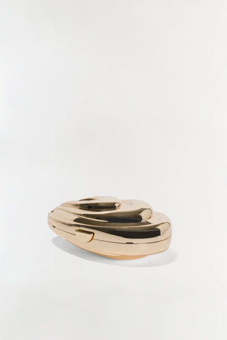 Inez Metal Clutch