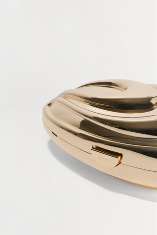 Inez Metal Clutch