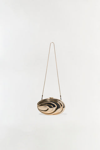 Inez Metal Clutch