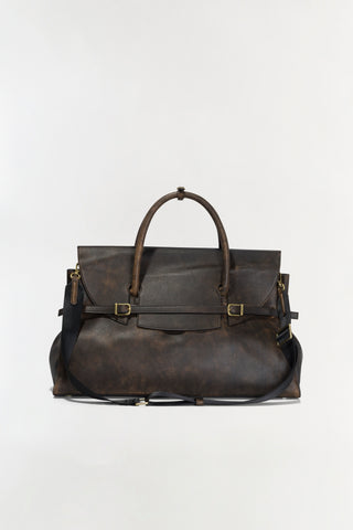 River Leather Weekender Tote